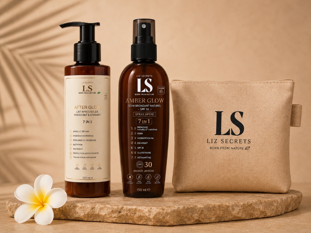 Summer Duo Amber Glow & After Glow avec Pochette Offerte